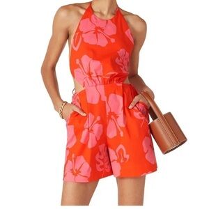 STAUD Georgia Tropical Romper